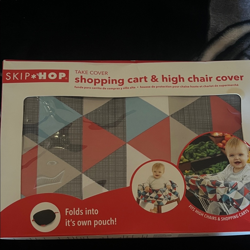 Skip Hop Geometric Shopping Cart Cover